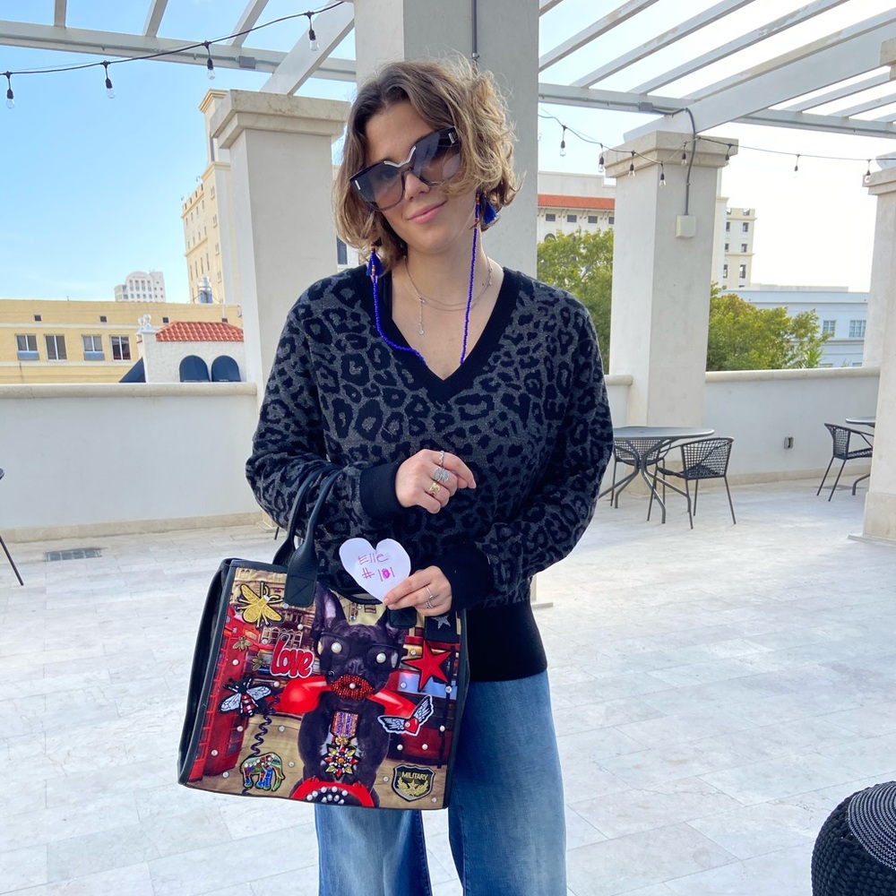 DOGGY TOTE BAG, CUSTOMIZABLE